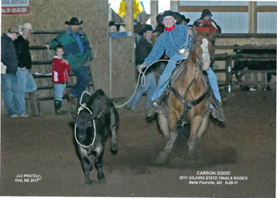 Carson Good Breakaway Roping