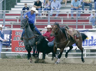 Jace Melvin at the 2010 SD State High School Rodeo Finals